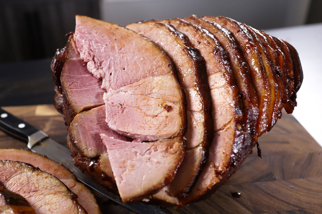 sliced ham