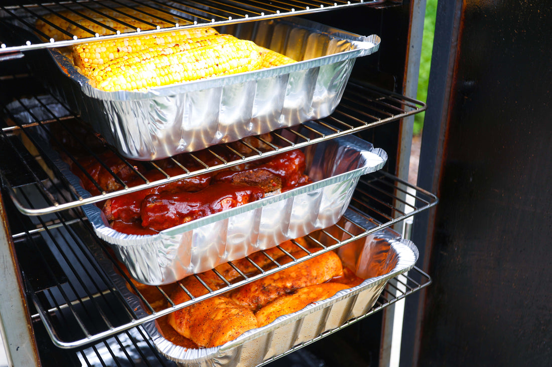 Labor Day Recipes- Smoked Party Ribs, Hot Honey Corn on the Cob, and Smoked Chicken
