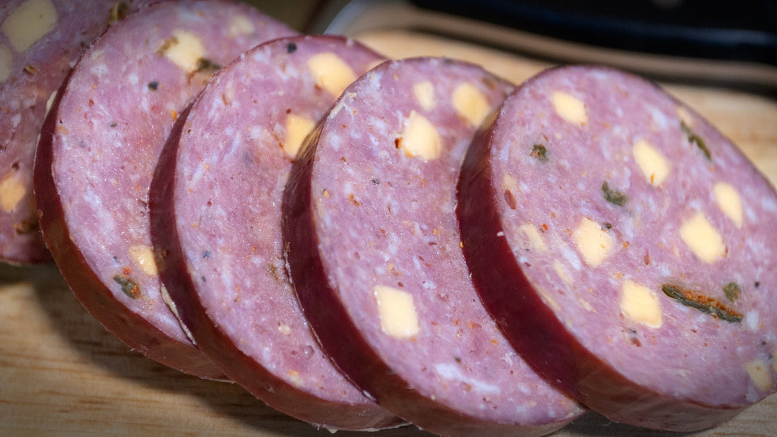 Jalapeno Cheddar Summer Sausage