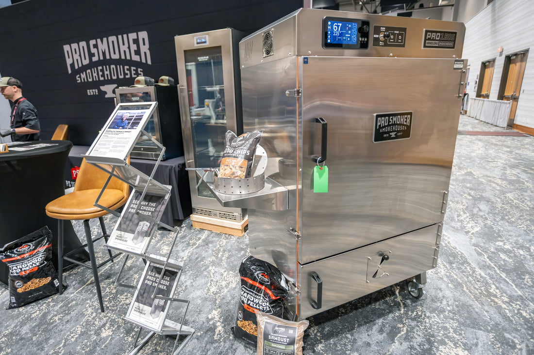Pro Smoker Display at a tradeshow