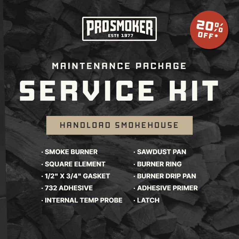 Pro Smoker Preventative Maintenance Service Kit for Handload Smokers