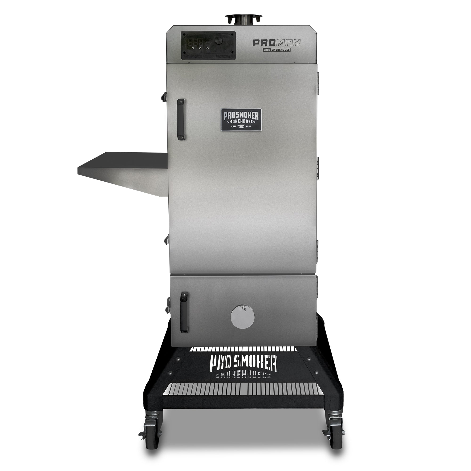 Commercial vertical outlet smoker