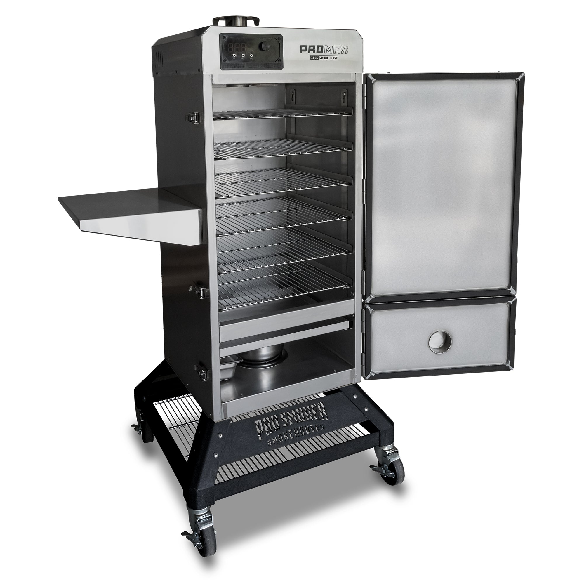 Commercial clearance gas smoker