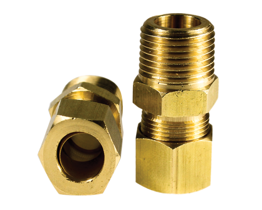 Truck Smoker Element Brass Mounting Connector - Truck Smokehouse Parts